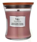 Miniatyrbilde 1 av 3: WoodWick Pressed Blooms & Patchouli Medium Hourglass Candle 0