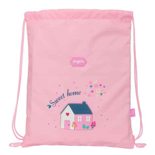 Rygsæk med Snore Glow Lab Sweet home Pink 26 x 34 x 1 cm