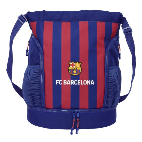 Skoletaske F.C. Barcelona 24/25 Rødbrun Marineblå 35 x 40 x 1 cm sæk (sack)