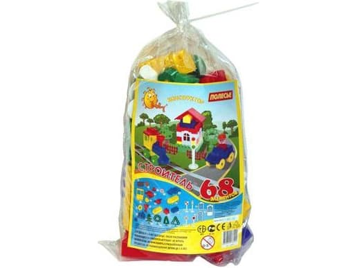 Polesie Building Blocks, 68 elements - 36094