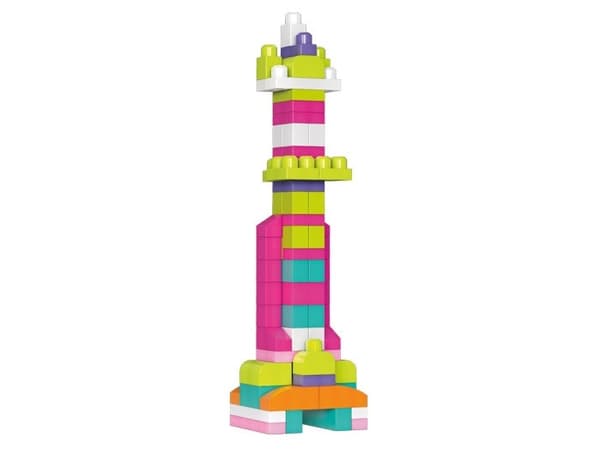 MEGA BLOKS First Builders Big Building Bag, Byggsats, 1 År, Plast, 60 styck, 1,15 kg