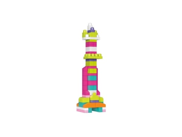 MEGA BLOKS First Builders Big Building Bag, Byggsats, 1 År, Plast, 60 styck, 1,15 kg