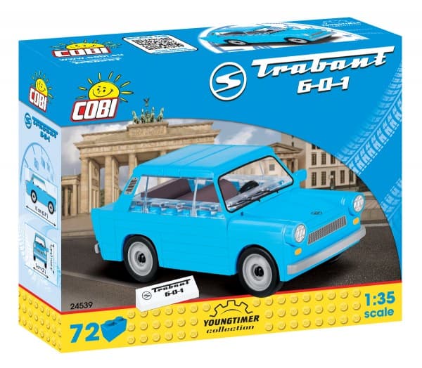 Cobi COB24539 Trabant 601 (72 pcs) Brick Built Model kit