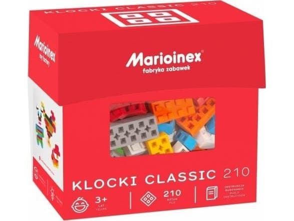 Marioinex Klocki Classic 210 stk