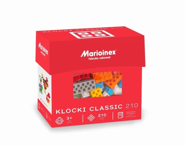 Marioinex Klocki Classic 210 stk
