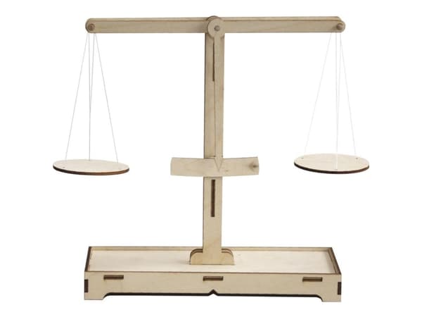 Sol Expert 39503 Holzbausatz Apothekerwaage Apotekervægt
