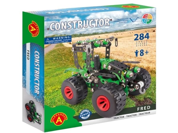 Byggsats för traktor i metall - Fred