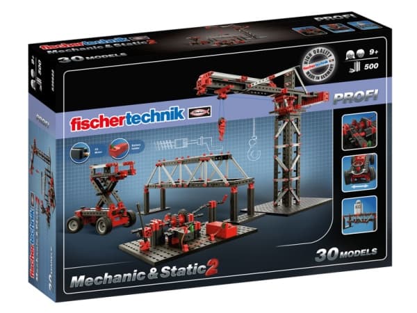 fischertechnik 536622, 9 år, 500 stykker, 1,85 kg