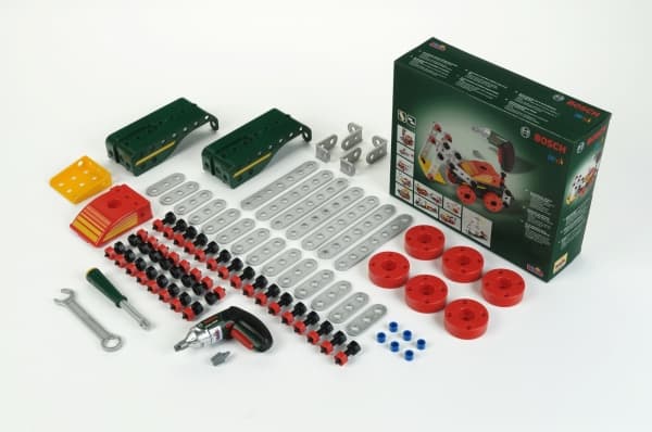 Construction Set with Bosch IXOLINO II Cordless Driver Drill