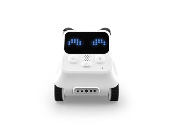 Makeblock Codey Rocky, Programmerbar robot, 6 År, Bluetooth / Wi-Fi, 950 mAh, Vit, 295 g