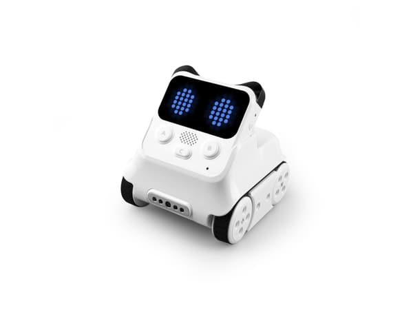 Makeblock Codey Rocky, Programmerbar robot, 6 År, Bluetooth / Wi-Fi, 950 mAh, Vit, 295 g