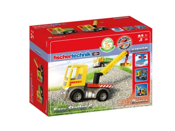 fischertechnik JUNIOR Easy Starter S, Byggsats, 3 År, 30 styck