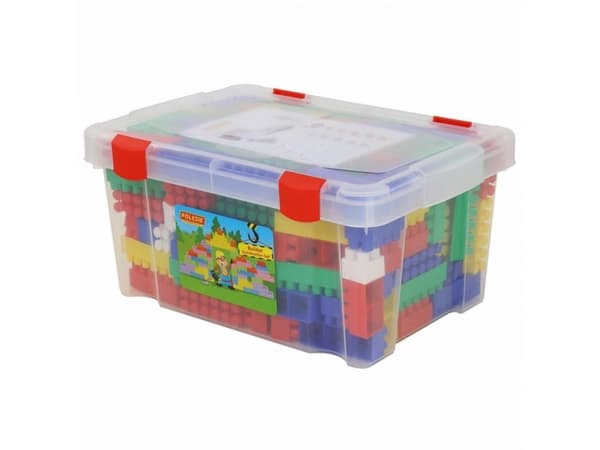 Polesie 50557 "Builder" blokker (174 stykker beholder) blanding