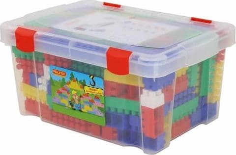 Polesie 50557 "Builder" blokker (174 stykker beholder) blanding