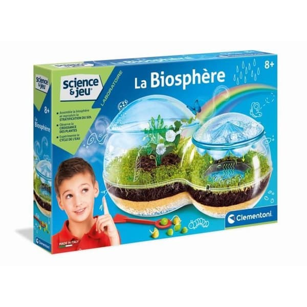 CLEMENTONI Science &amp; Jeu -La Biosphere - Vetenskapligt spel