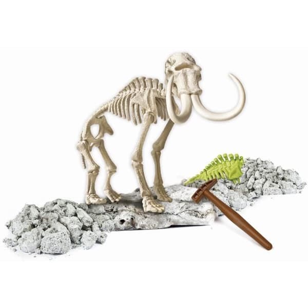 CLEMENTONI Archéo Ludic - Fosforescerande mammut - Science &amp; Game