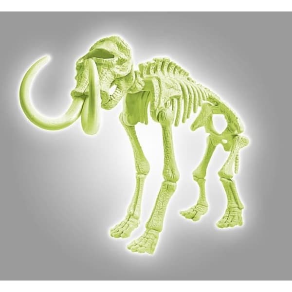 CLEMENTONI Archéo Ludic - Fosforescerande mammut - Science &amp; Game