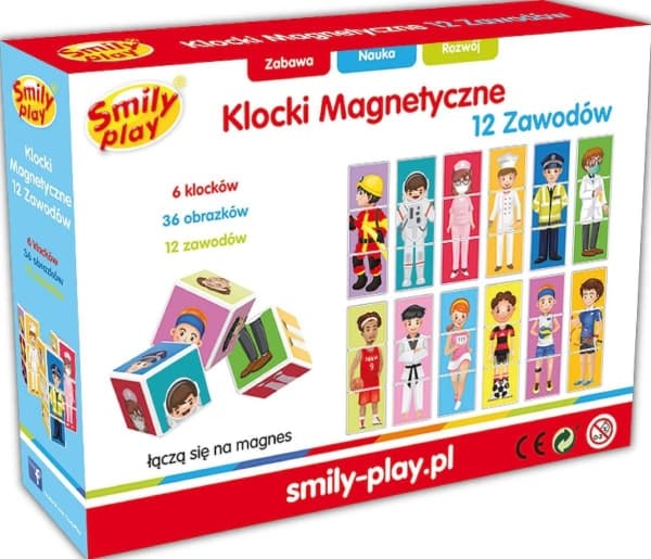 SmilyPlay SP83465 34654 Magneettipalikat 12 kilpailua