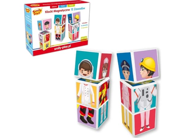 SmilyPlay SP83465 34654 Magneettipalikat 12 kilpailua