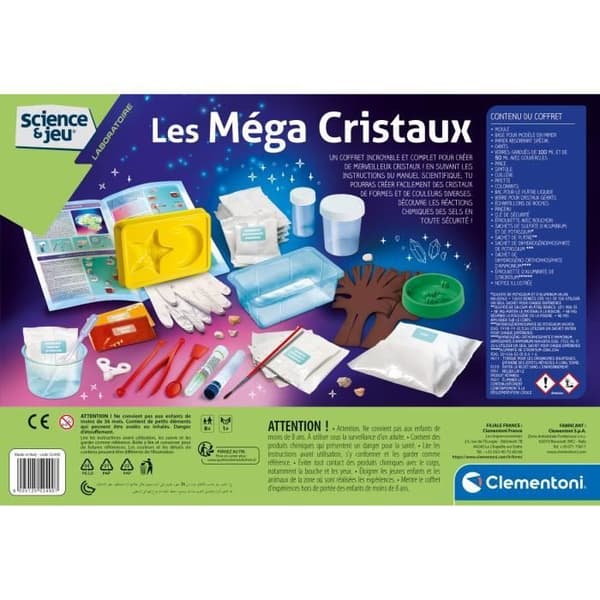 CLEMENTONI - 52490 - Mega kristaller