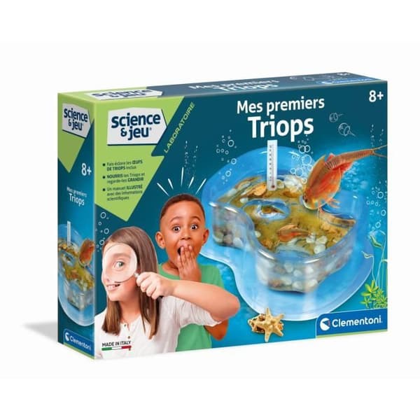 CLEMENTONI Science &amp; Game - Mitt första Triops - Vetenskapligt spel