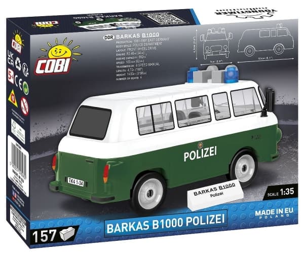 COBI -24596, Byggesett, 5 år, 157 stykker
