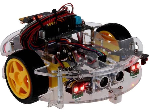 Joy-it robotbyggsats Micro:Bit JoyCar byggsats MB-Joy-Car