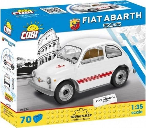 COBI 24524 Youngtimer FIAT ABARTH 595 70 blokker