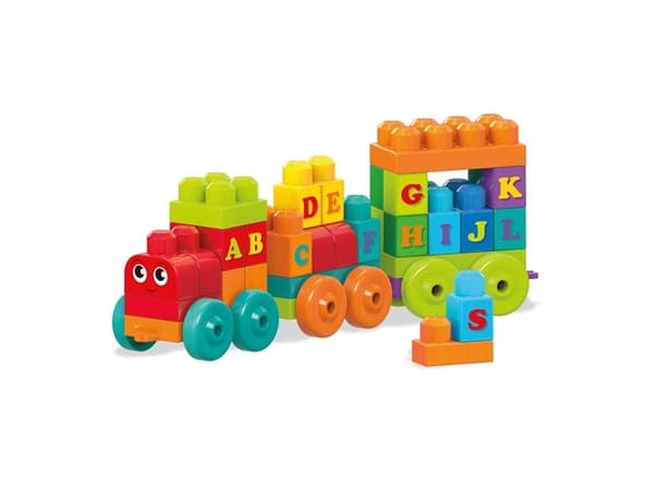 Žaislinis traukinys Mega Bloks DXH35 (60 detalių)