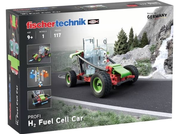 fischertechnik H2 Fuel Cell Car, Rakennuspakkaus, 117 kpl