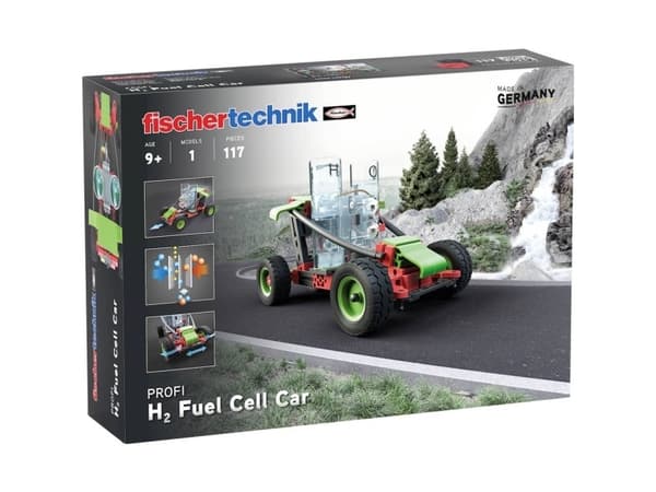 fischertechnik H2 Fuel Cell Car, Rakennuspakkaus, 117 kpl