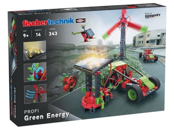 fischertechnik Green Energy, Byggsats, 9 År, 343 styck