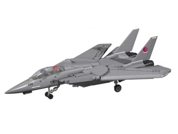 COBI F-14 Tomcat, Rakennuspakkaus, 7 vuosi/vuosia, 715 kpl