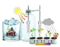 Miniatyrbild 2 av 3: Experimentlåda för barn Väderforskning - byggsats