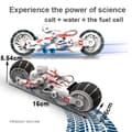 Miniatyrbild 3 av 5: Experimentlåda för barn - Saltvattendriven bränslecellsmotorcykel - byggsats