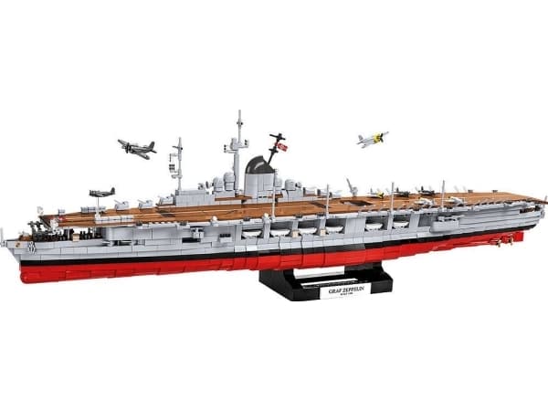 COBI Aircraft Carrier Graf Zeppelin, Rakennuspalikat, 3 vuosi/vuosia, Muovi, 3136 kpl
