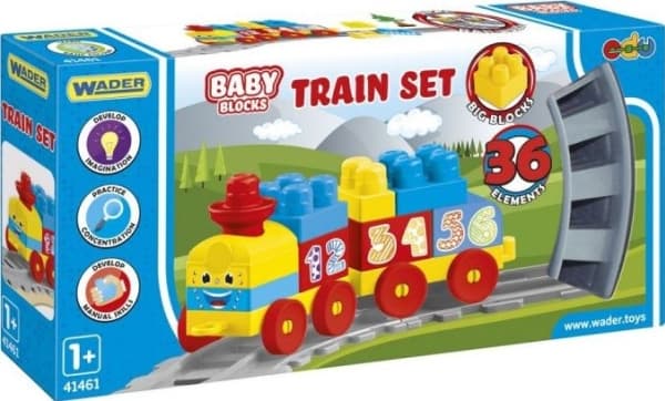 Wader Baby Blocks Kolejka 1,45m (41461)