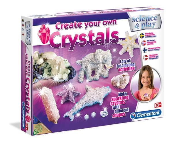 Create your own Crystals Experiment, Clementoni