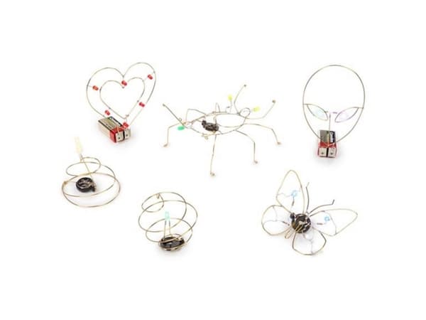 Whadda Wsedu05 Freeform Electronics Starter Kit, Multicoloured
