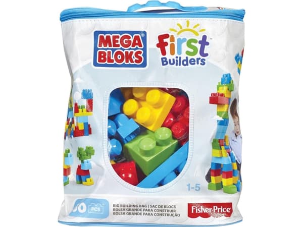 Mega Bloks First Builders stor ekologisk påse med bloks (227150)