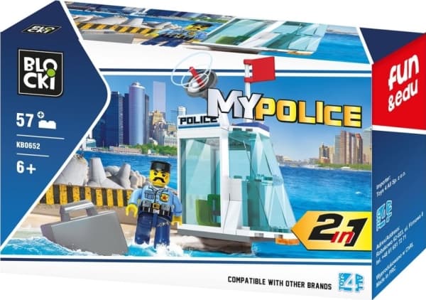 Icom MyPolice 2 in 1 Block blocks 57 elements (KB0652)