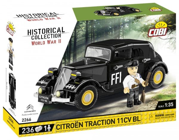 COBI 2266 Historical Collection WWII Citroen Traction 11CV BL 236 Brake Pads