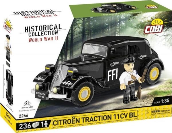 COBI 2266 Historical Collection WWII Citroen Traction 11CV BL 236 Brake Pads