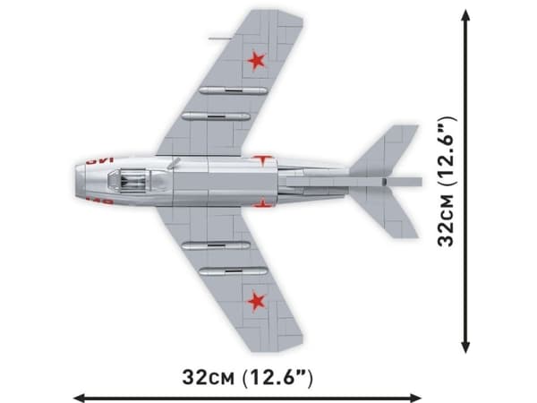 COBI MiG-15 Fagot, Byggeklosser, 504 stykker