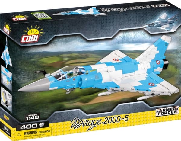 COBI Mirage 2000-5, Byggesett, 7 år, 400 stykker