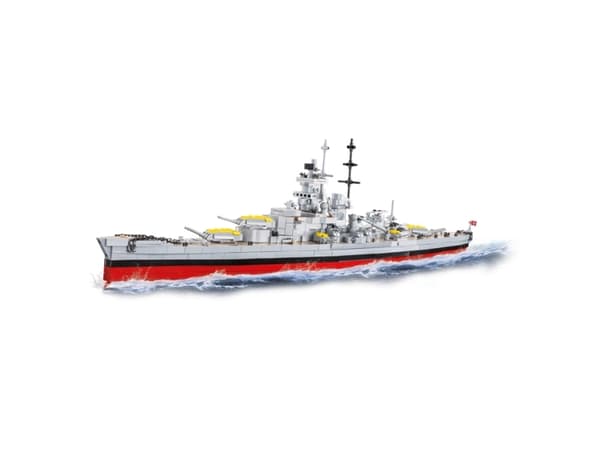 COBI Battleship Gneisenau, Byggsats, 2417 styck