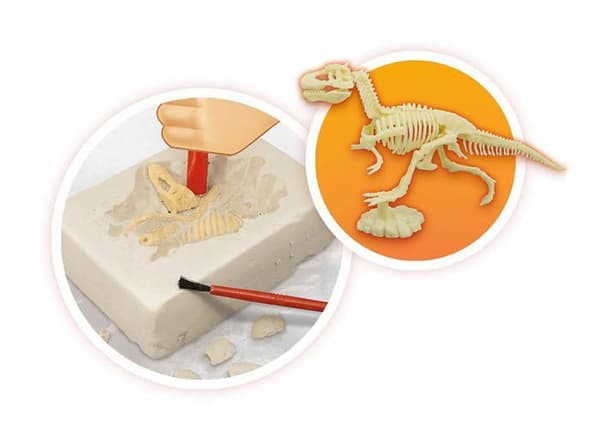 Pedagogiskt spel - BUKI FRANCE - Vulkaner och dinosaurier - 15 experiment - Tyrannosaurus