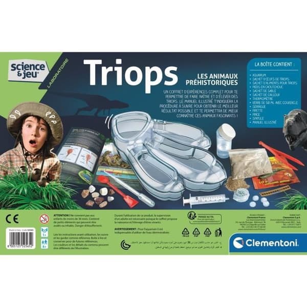 Clementoni - Vetenskap & Spel - Triops