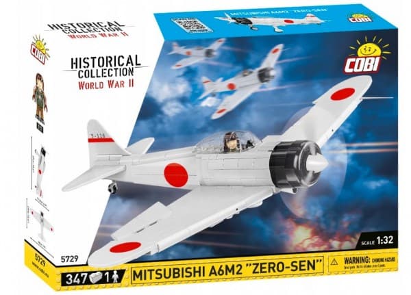 Cobi HC WWII Mitsubishi A6M2 Zero-Sen 347 kl