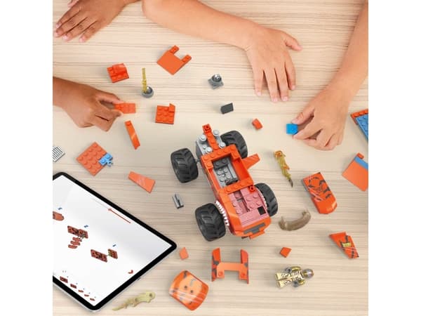 MEGA Hot Wheels Smash n Crash Tiger Shark-tuggbana, Byggsats, 5 År, Plast, 245 styck, 678,6 g